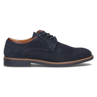 Leather shoes Filippo MP2399/21 NV navy blue