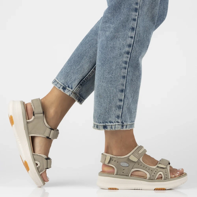 Leather sandals Filippo DS7034/25 BE beige