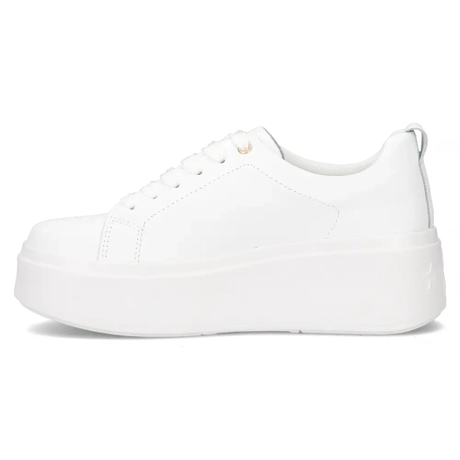Leather sneakers Filippo DP6246/25 WH white