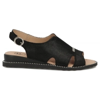 Leather sandals Filippo DS4470/26 BK black