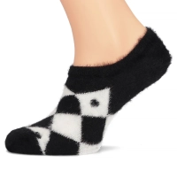 Women's Socks rhombus+heart