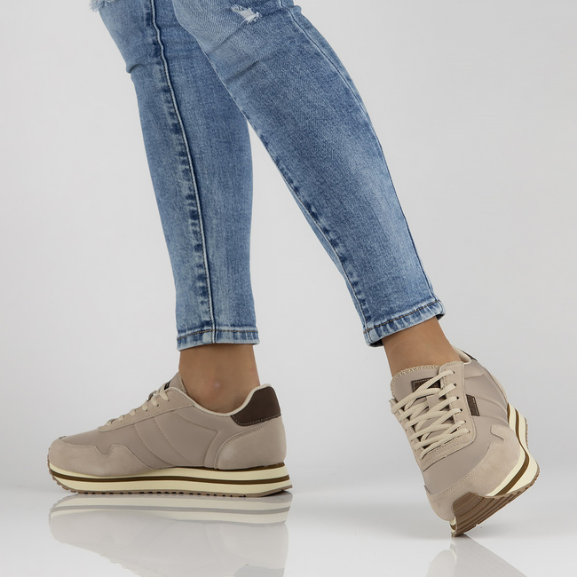 Sneakersy Filippo DP2111/22 BE beżowe