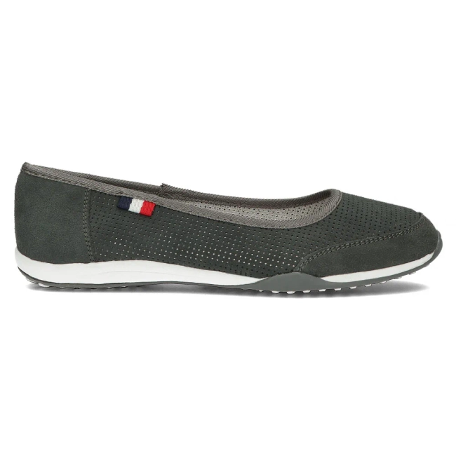 Leather shoes Filippo DP143/24 GR grey