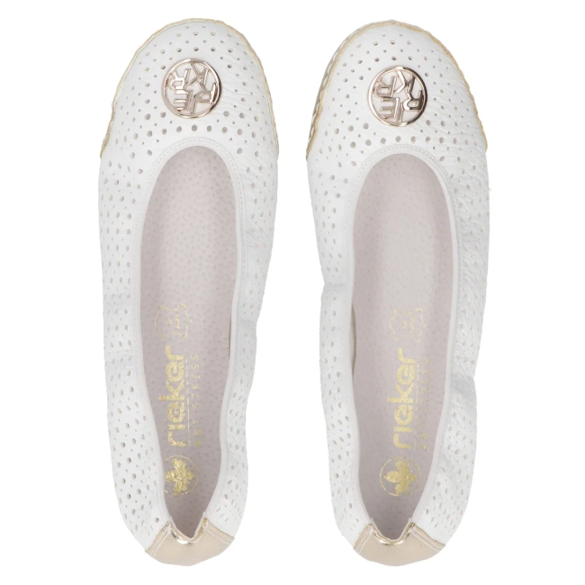 Shoes Rieker 41459-80 white