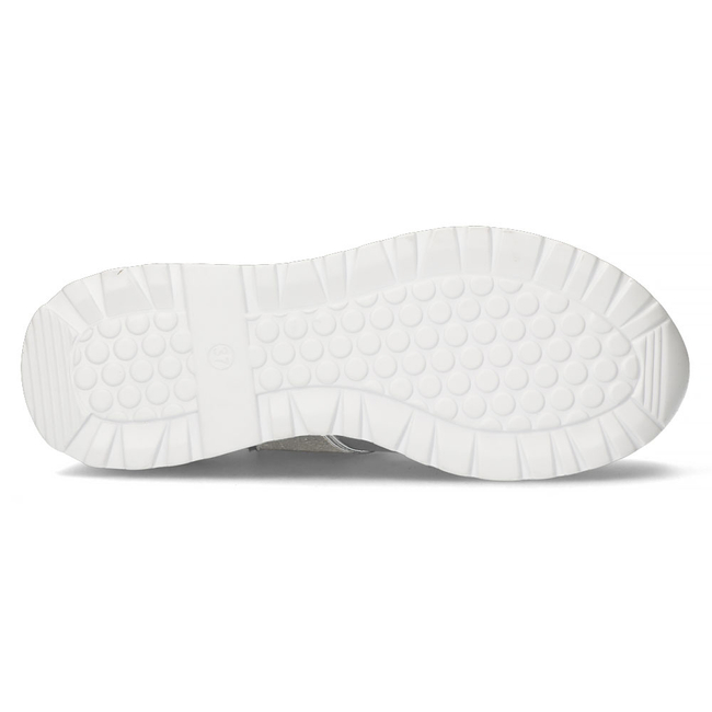 Skórzane Sneakersy Filippo DP3688/22 WH GO białe