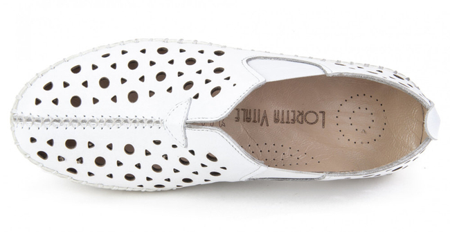Shoes Loretta Vitale 2059 White