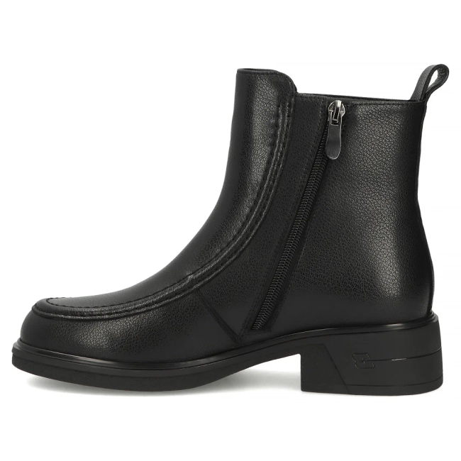 Leather ankle boots Filippo DBT8119/26 BK black