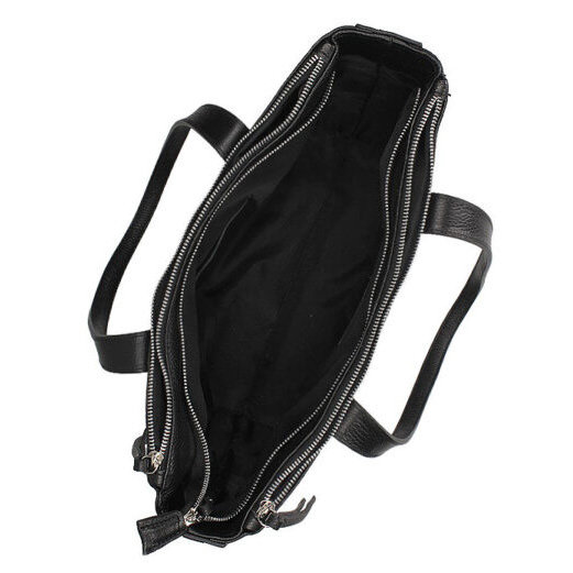 Handbag Toscanio Shopper Leather C268 black