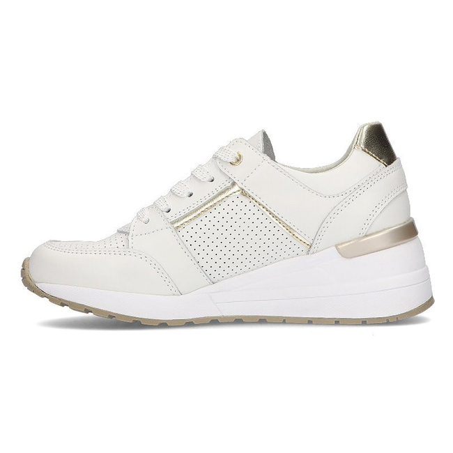 Leather sneakers Filippo DP2003/22 WH white