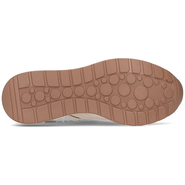 Skórzane sneakersy Filippo DP1388/21 BE beżowe