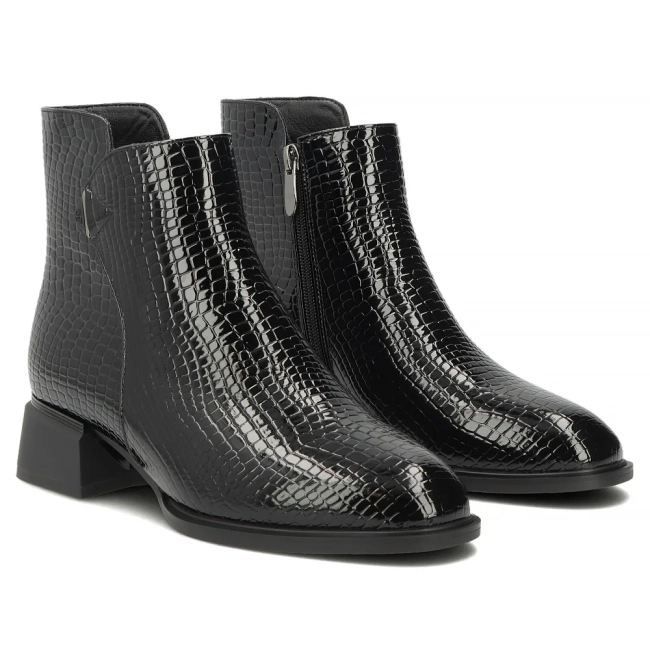 Filippo heeled ankle boots DBT8175/26 BK black