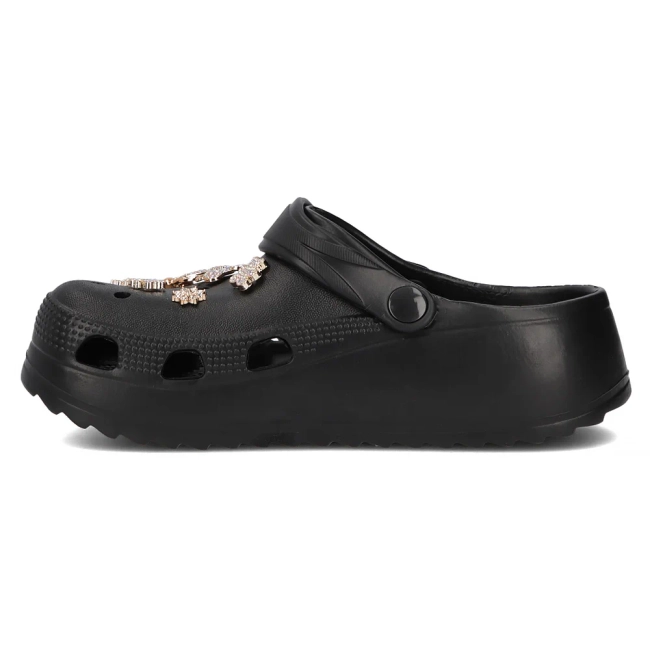 Klapki Filippo DK6690/24 BK czarne