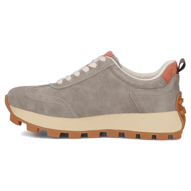 Leather sneakers Filippo DP6743/26 KH OR khaki