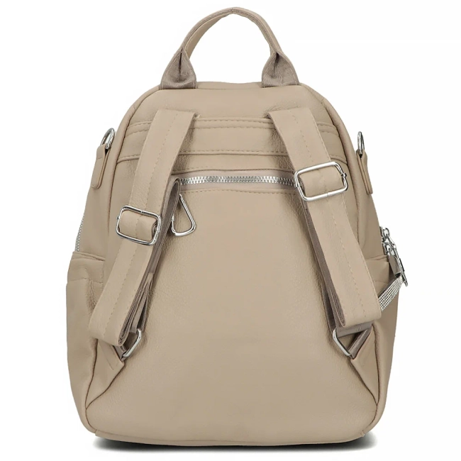 Beige backpack tivio