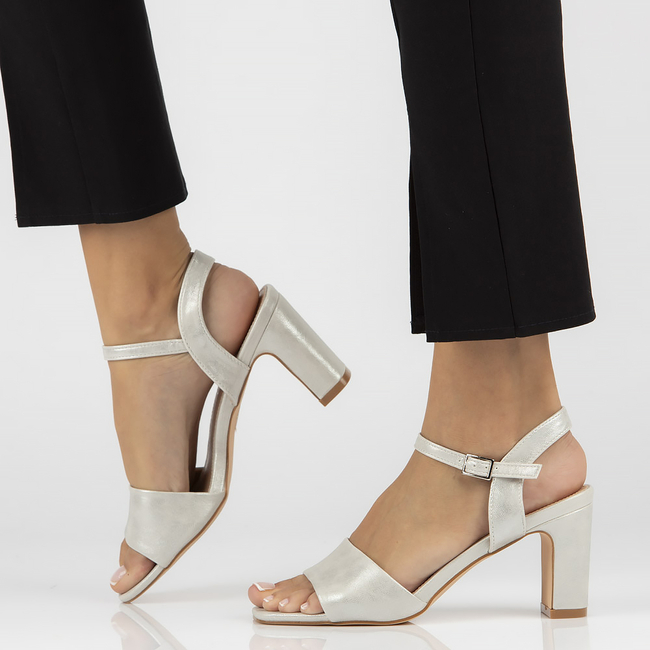 Sandals Filippo DS4500/23 SI silver