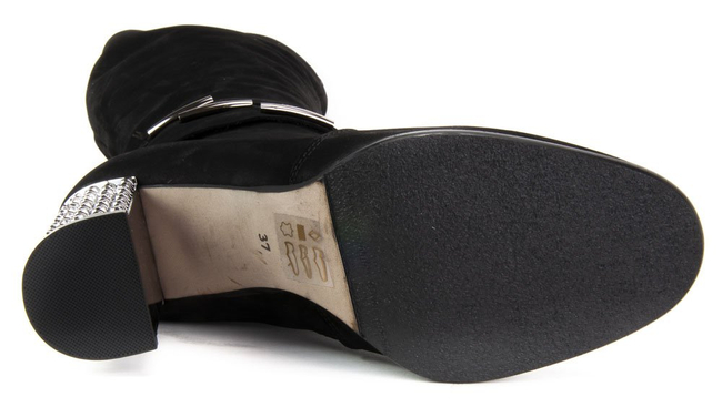 Boots Exbut 98-5204-549-1G Black Nubuck