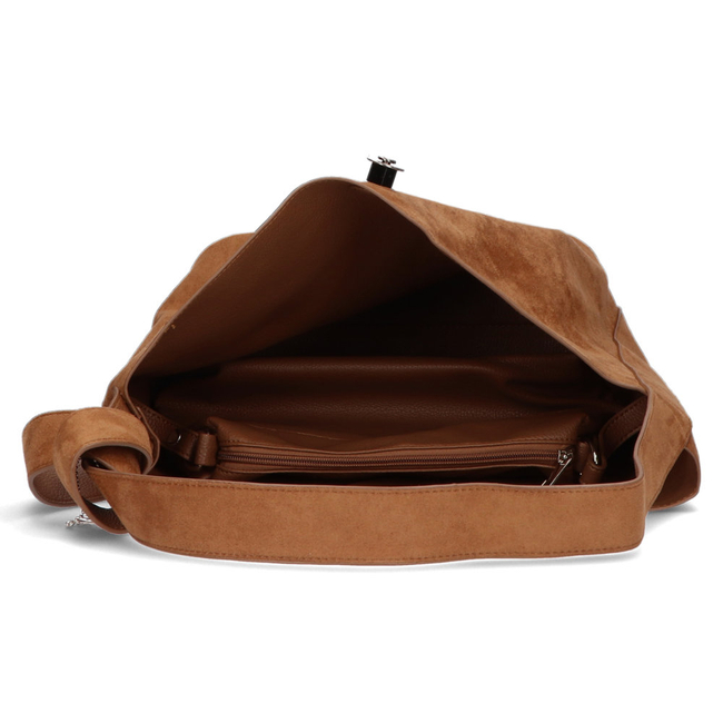 Torebka Filippo Hobo TD0140/21 BR brązowa dwustronna