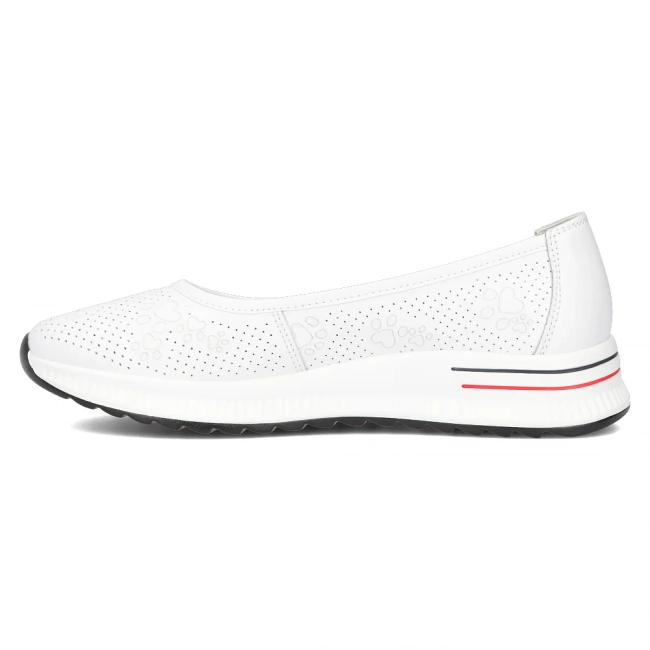 Leather shoes Filippo DP6719/25 WH white