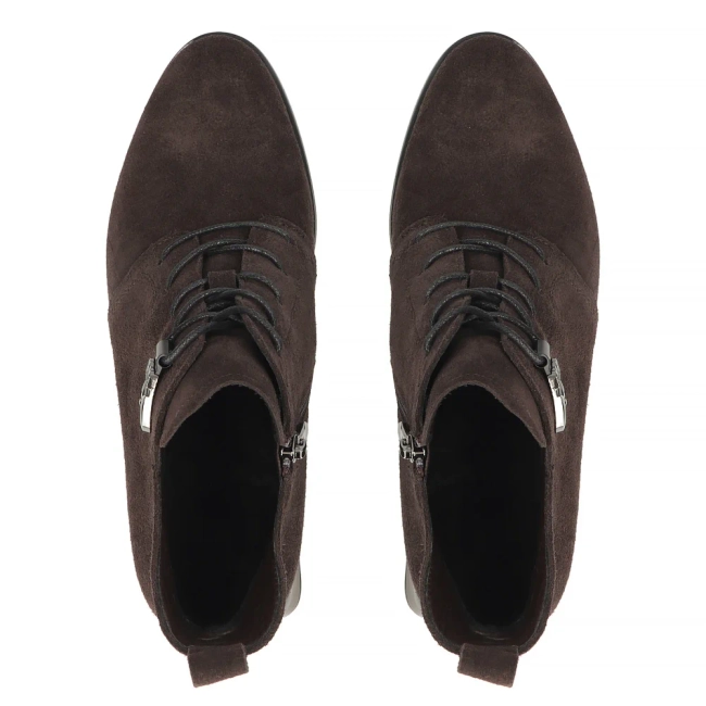 Leather ankle boots Filippo DBT8130/26 BR SU brown