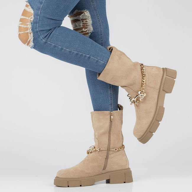 Filippo Boots B2587 Beige