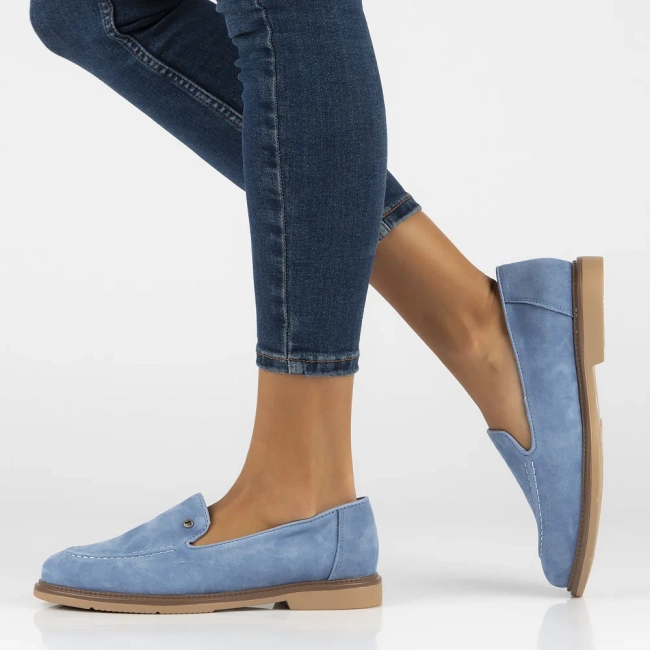 Leather lords Filippo DP6126/24 BL blue