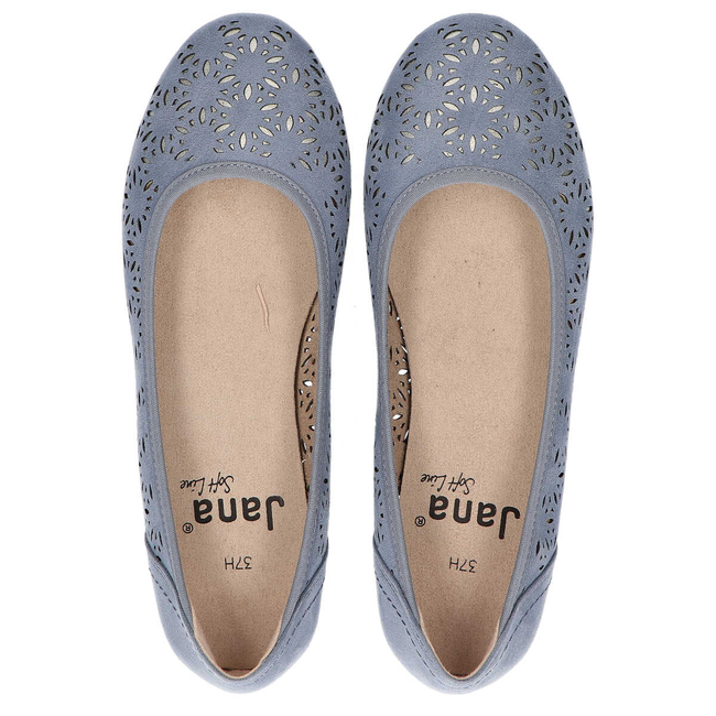 Ballerinas Jana Soft Line 8-22161-24 802 Denim