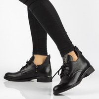 Leather boots Filippo 30055 black