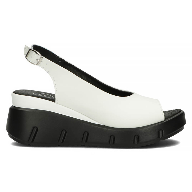Leather sandals Filippo DS3595/22 WH white