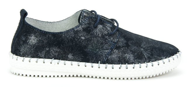 Loafers Filippo DP033/18 NV FL Navy Flowers