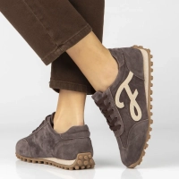 Skórzane sneakersy Filippo DP7961/26 D BR brązowe