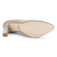 Leather pumps SALA 5051 259 beige