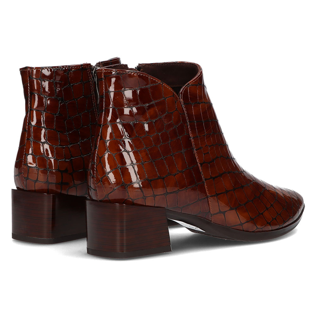 Leather ankle boots Filippo 5103 Brown