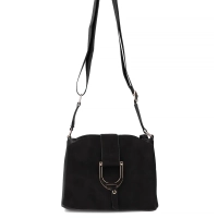 Black shoulderbag luna clip
