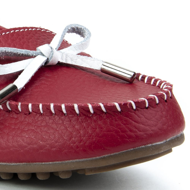 Mokasyny Filippo DP141/19 RD red