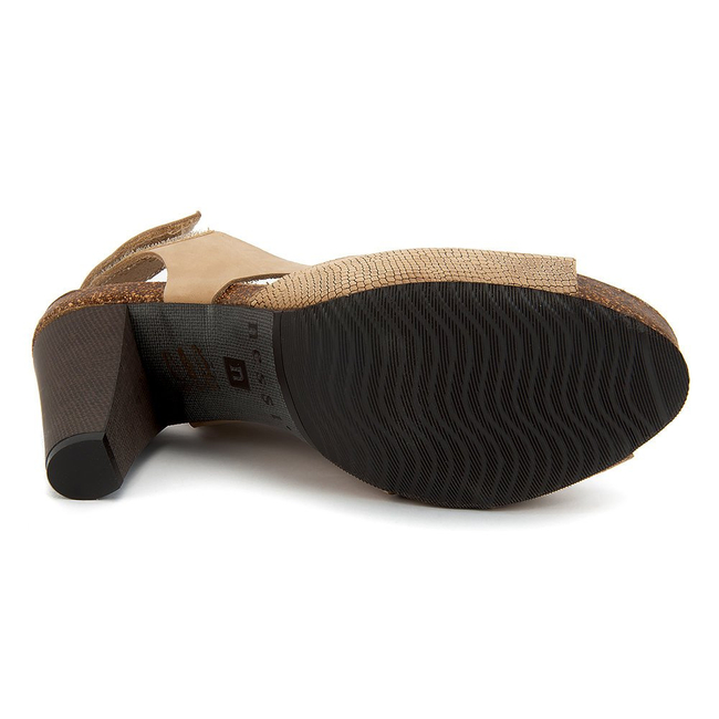 Sandals Nessi 42103 Beige 114 + Beige Cobra