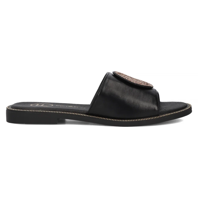 Slippers Filippo DK6217/25 BK black