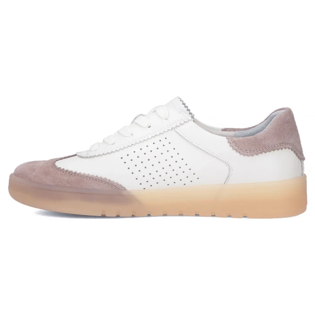 Leather sneakers Filippo DP6745/25 BE beige