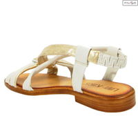Sandals LAN-KARS d314 gold 8022817