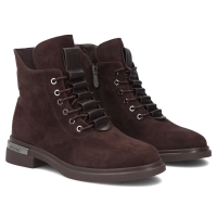 Leather ankle boots Filippo DBT8196/26 D BR brown