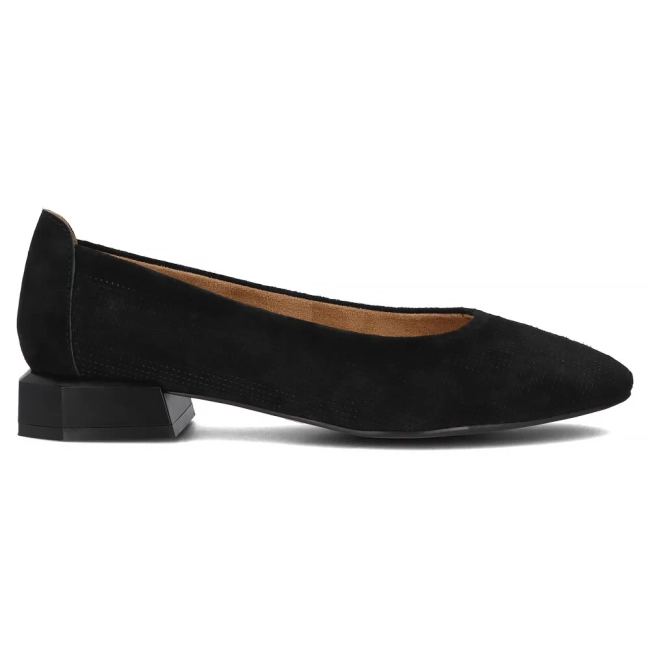 Leather shoes Filippo DP6789/25 BK black
