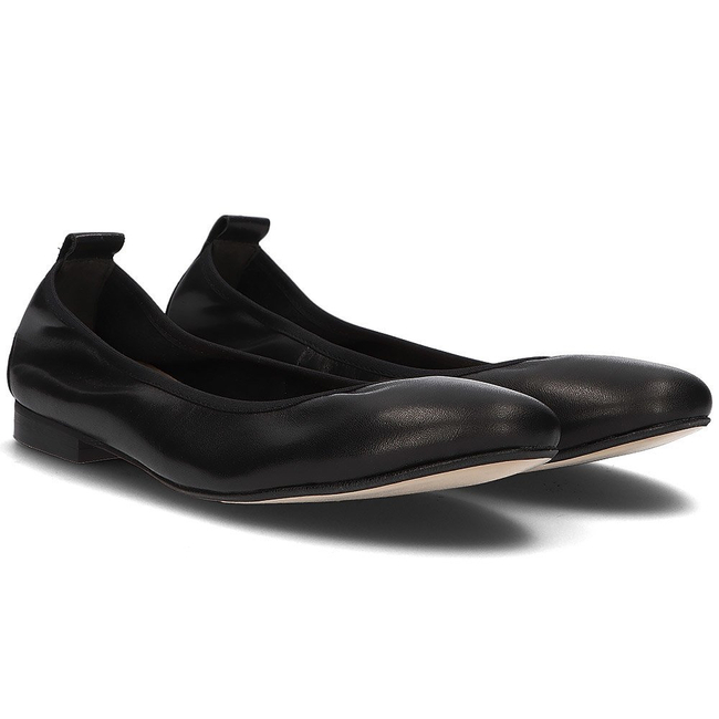 Leather ballerinas Alexio Giorgio G10 black