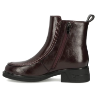 Leather ankle boots Filippo DBT8119/26 BG burgundy