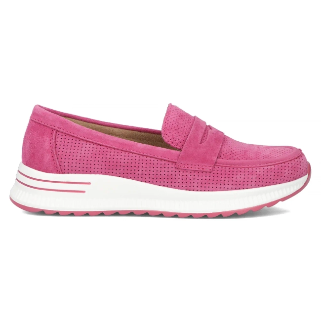 Leather shoes Filippo DP6750/25 FH pink