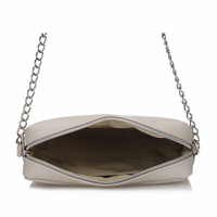 Handbag Toscanio Leather Messenger Bag B6 light grey