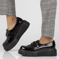 Leather shoes Filippo  20101 N black