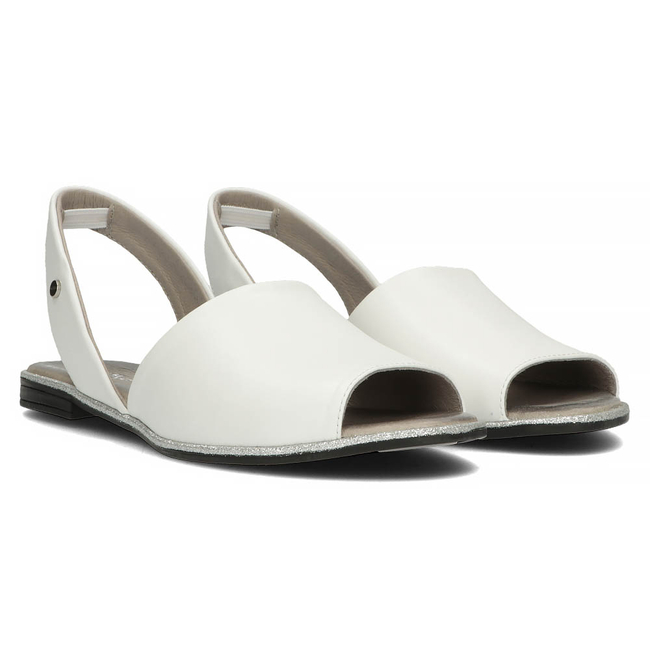 Leather sandals Filippo 40166 white