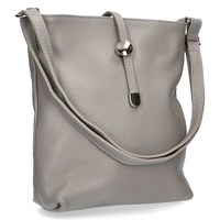 Filippo leather handbag 211209 Grey