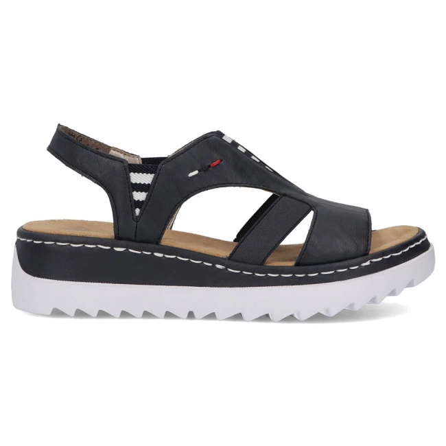 Sandały Rieker V44Y5-14 niebieskie