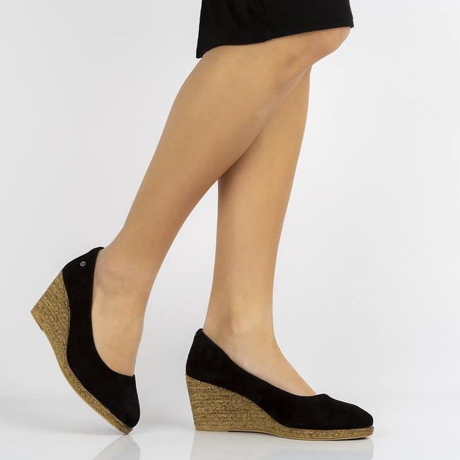 Leather shoes Filippo DP1328/21 BK black