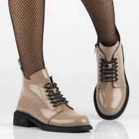 Leather ankle boots Filippo DBT6318/24 BE beige